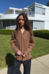 100% linen shirt Favorite Linen Shirt in Sand Shirts & Tops