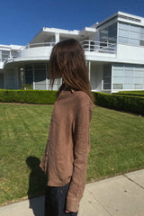 100% linen shirt Favorite Linen Shirt in Sand Shirts & Tops