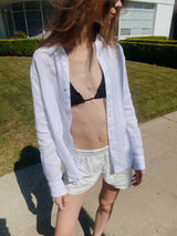 100% linen shirt Favorite Linen Shirt in White Shirt