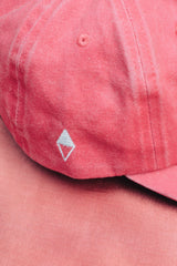Hand embroidered hat Thriving Hat in Candy Pink hat