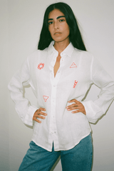 Abundance Shirt in Ivory - Modern Society
