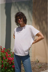 Avalon Tee in White - Modern Society