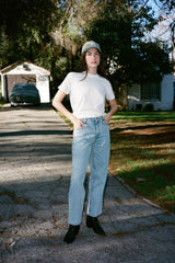 Avalon Tee in White - Modern Society
