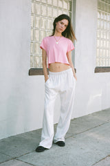 Modern Society Beverly Tee in Candy Pink T-shirt