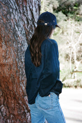 Blue Linen Jacket - Modern Society