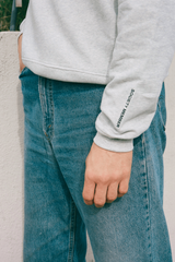 Modern Society Divine Union Sweatshirt in Nurturing Grey TOPS