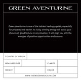 Modern Society Energy Infused Green Aventurine Bowl Medium Size Bowl