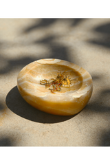Modern Society Energy Infused Yellow Calcite Bowl HOME