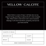Modern Society Energy Infused Yellow Calcite Bowl HOME