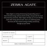 Modern Society Energy Infused Zebra Agate Bowl HOME