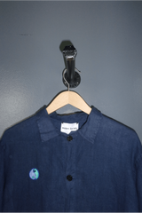 Modern Society One-of-a-kind Yin Yang Jacket with Lapis Lazuli and Turquoise Jacket