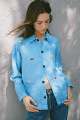 Modern Society Teach A Man To Fish Jacket TOPS