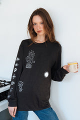 Modern Society You Are Lucky in Night TOPS