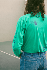 You Are Lucky Long Sleeve (Unisex) - Emerald - Modern Society