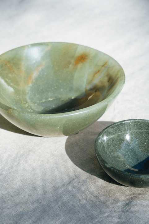 Modern Society Energy Infused Green Aventurine Bowl Medium Size Bowl