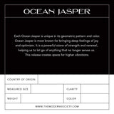 Modern Society Energy Infused Ocean Jasper Bowl Bowl