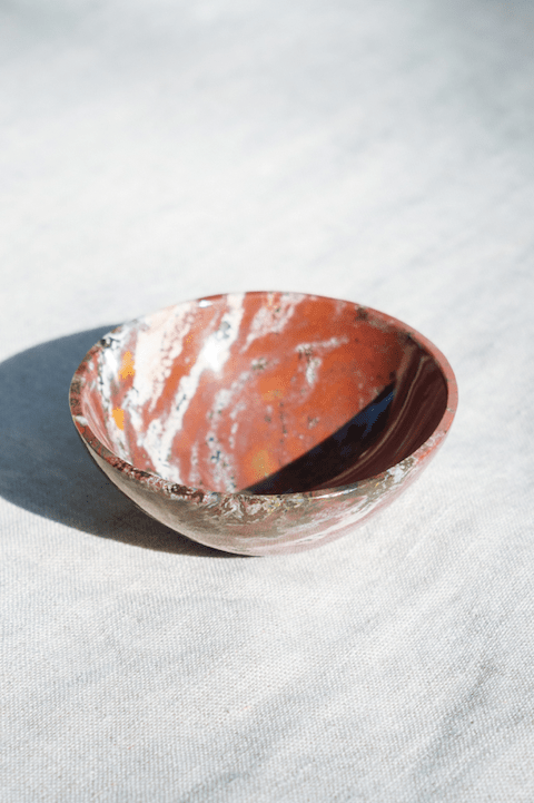 Modern Society Energy Infused Red Jasper Bowl Crystals