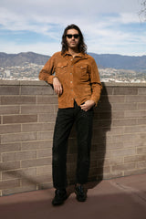 Modern Society Howdy Suede Overshirt Shirts