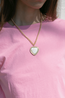 Modern Society One-of-a-kind Vintage Heart Necklace JEWELRY